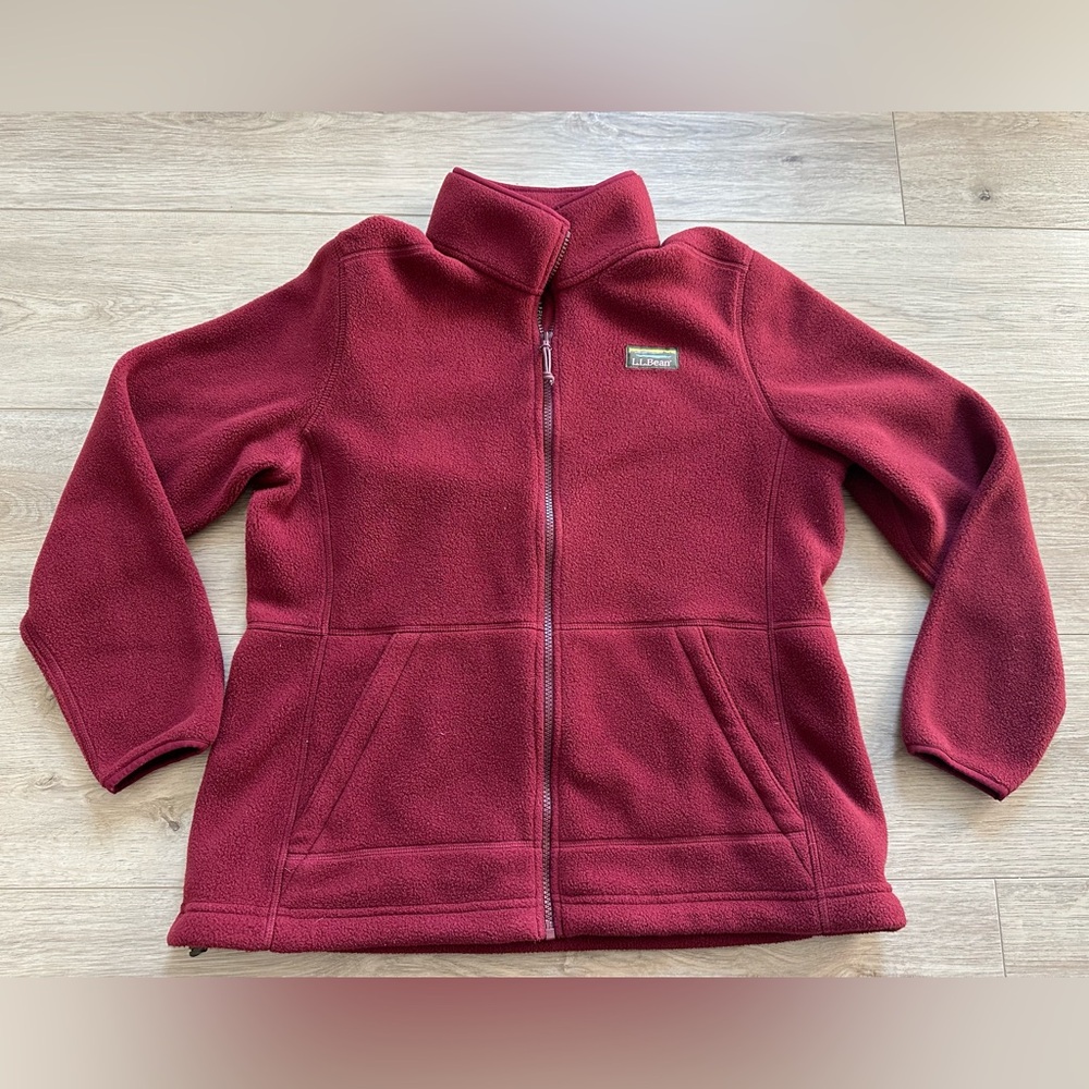 LL Bean fleece jacket